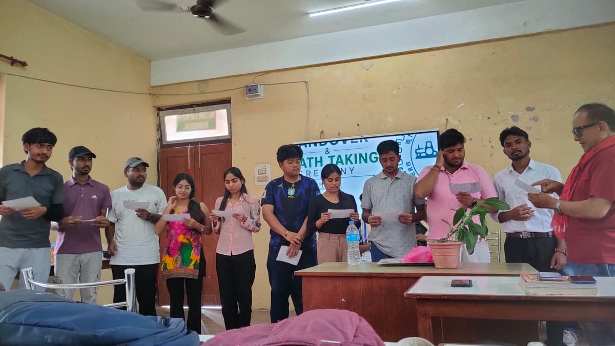 Handover & Oath Taking Ceremony