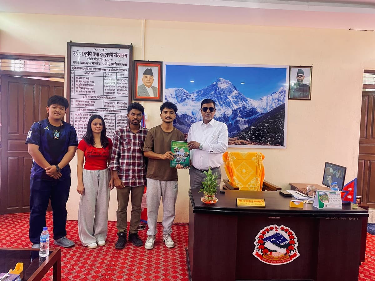The Agrineer 2025 Handover to Hon. Esrail Mansuri, Minister of Agriculture and cooperatives
