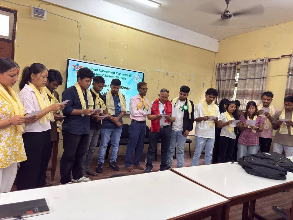 Handover and oath taking ceremony of 4th committee