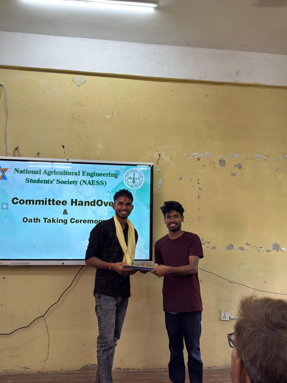 Handover and oath taking ceremony of 4th committee